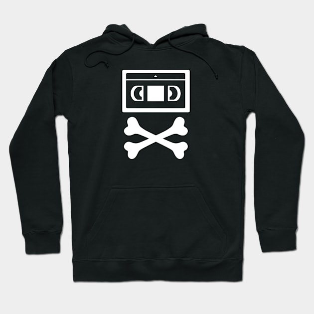 VHS AND CROSSBONES Hoodie by ANDCROSSBONES